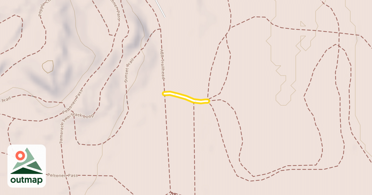 Map of ABR Trailhead