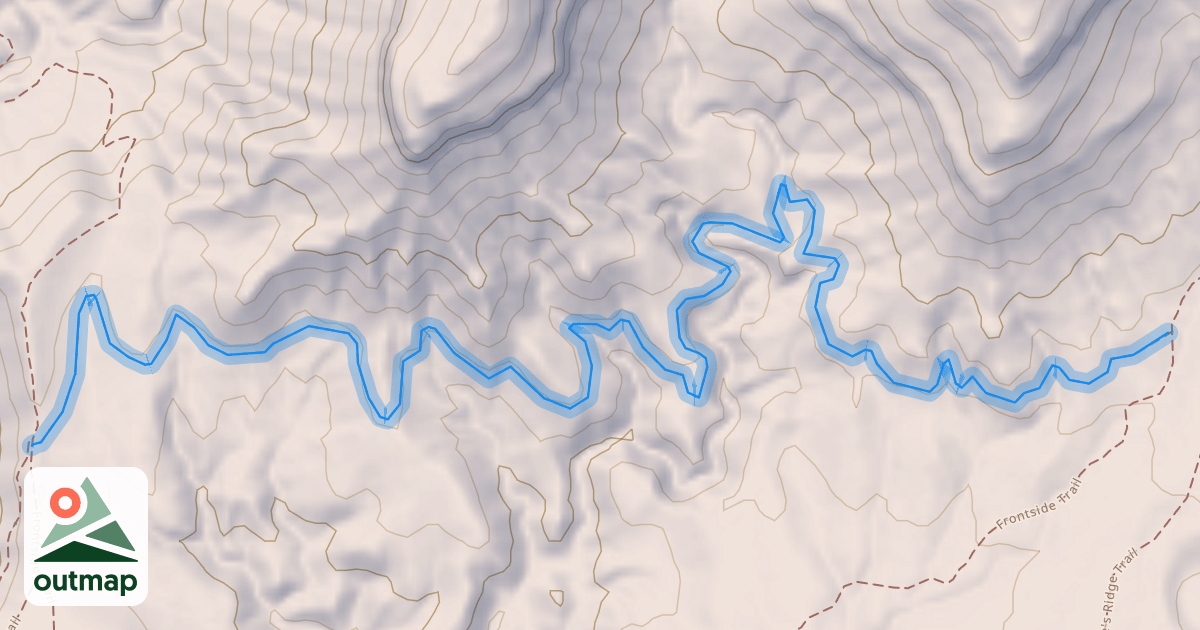 Map of Highlander Trail