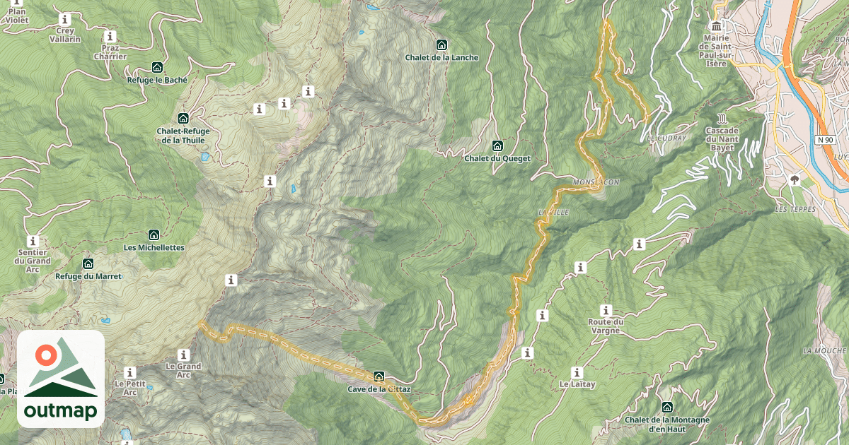 Map of Col 2318 — Le Pré