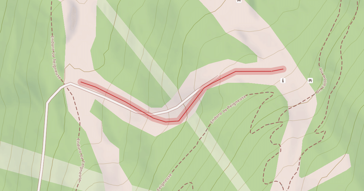 Map preview of Liaison Myrtilles-Écureuil