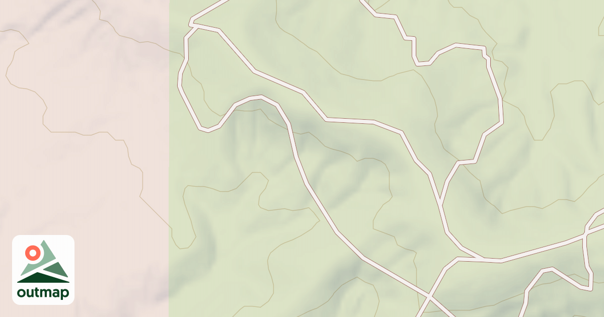 Map of Interlake State Recreation Area Trails