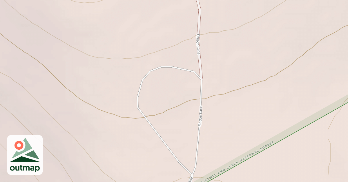 Map of DAISY DEAN TRAILHEAD