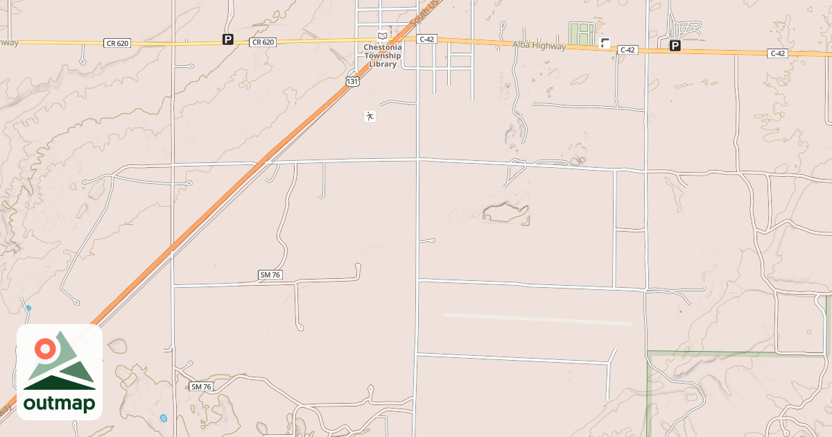 Map of Tomahawk To Kalkaska Mccct
