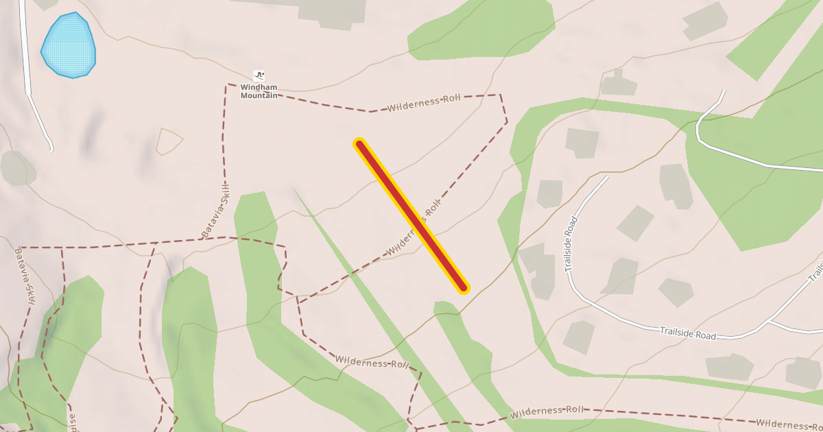 Map preview of Park Tow