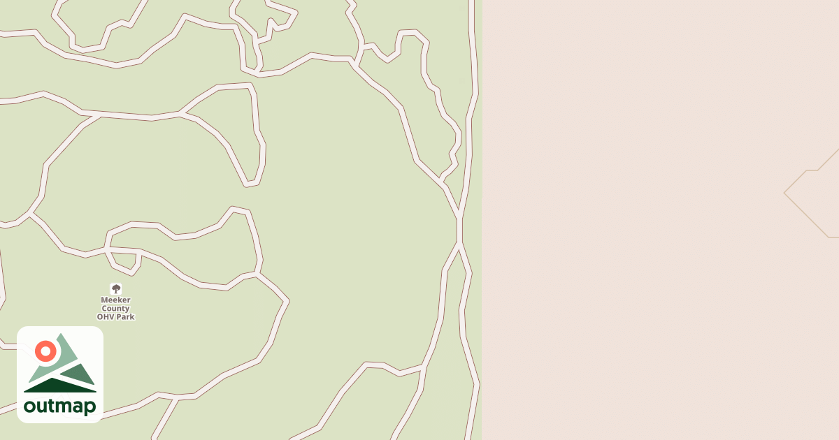 Map of Meeker County ATV/OHM Trails