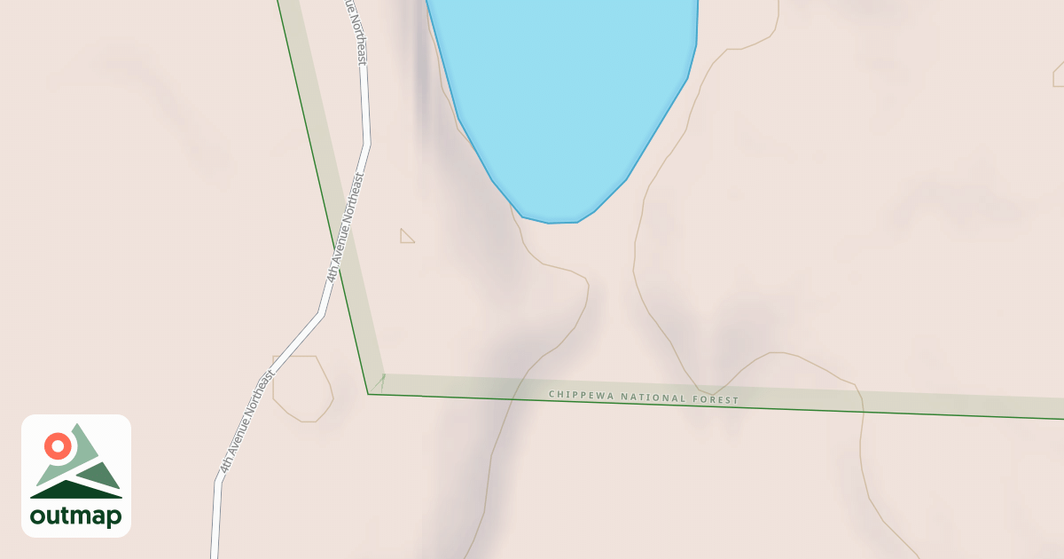 Map of 4TH AVE NE SPUR AA