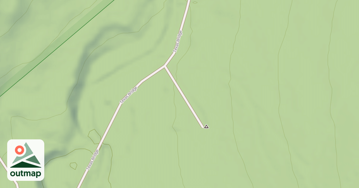 Map of TEXAS GAP SPUR
