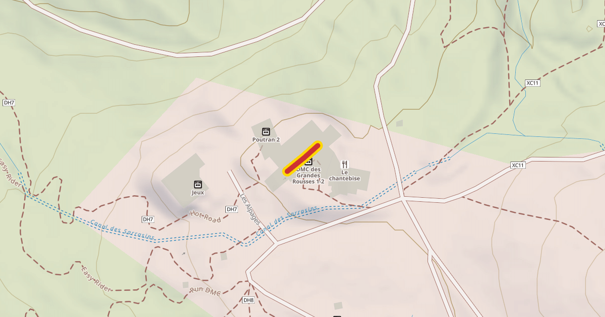 Map preview of Pic Blanc