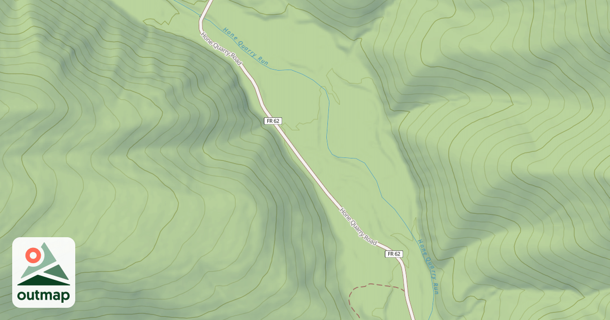 Map of HONE QUARRY