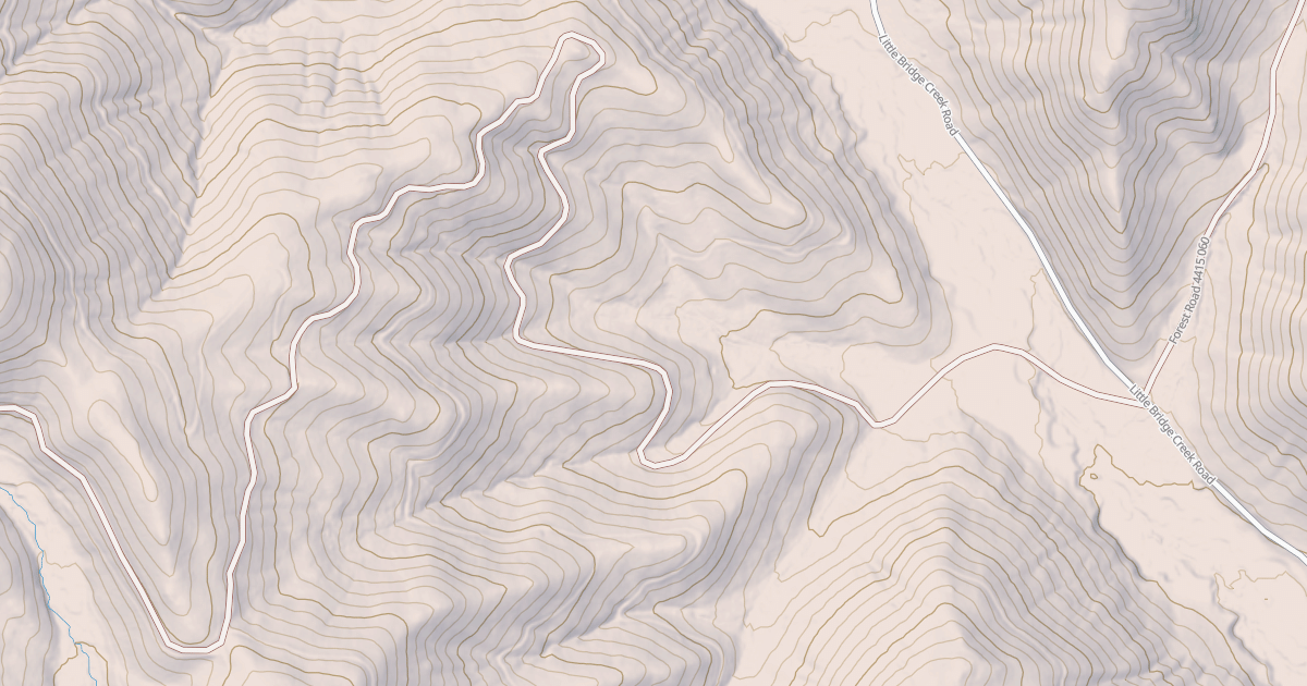 Map preview of LITTLE BRIDGE SADDLE