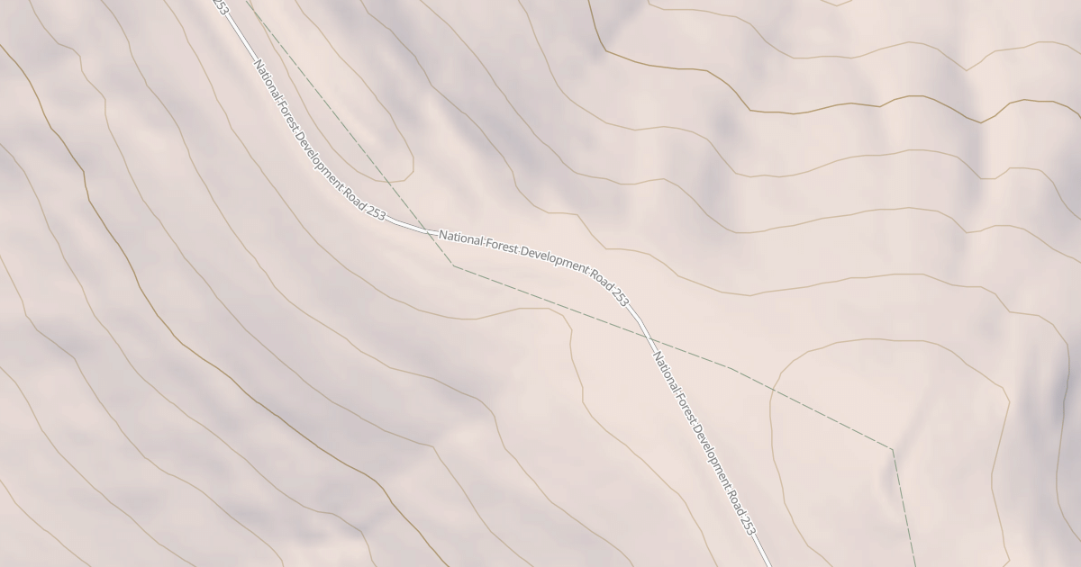Map preview of UPPER RAINEY CREEK