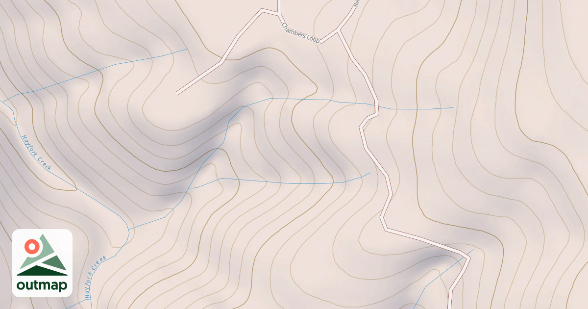 Map of CHAMBERS LOOP