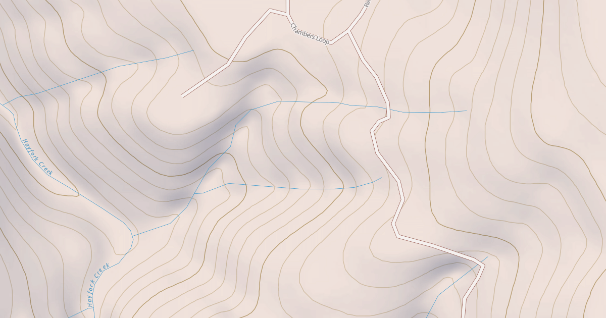 Map preview of CHAMBERS LOOP