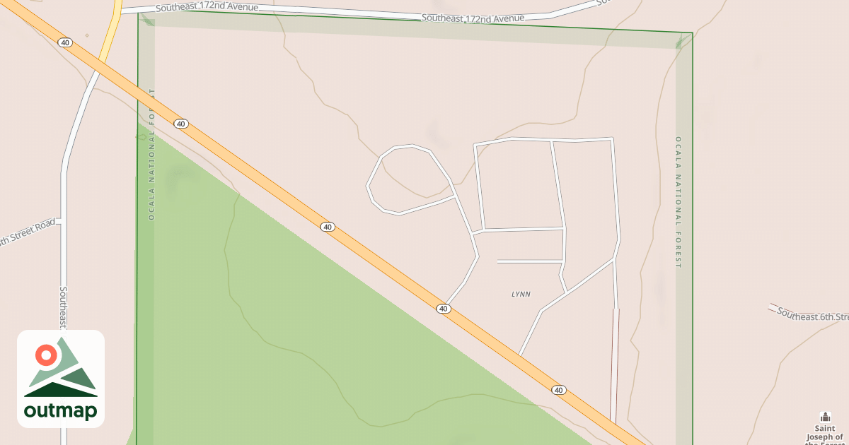 Map of LAKE BRYANT OFFICE