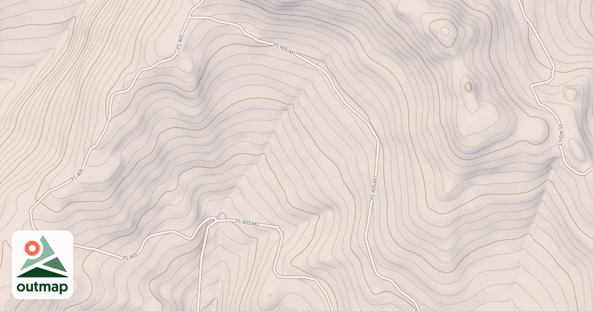 Map of MERREL SPRINGS