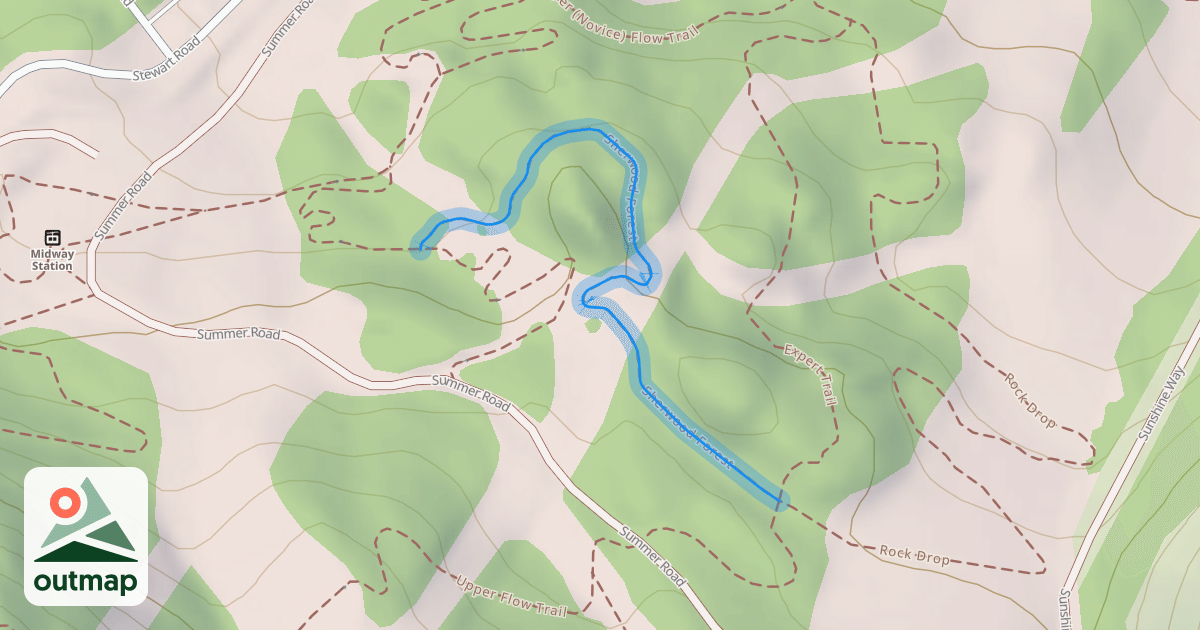 Map of Sherwood Forest