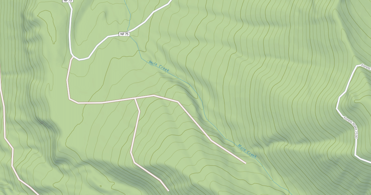Map preview of MULE TAIL