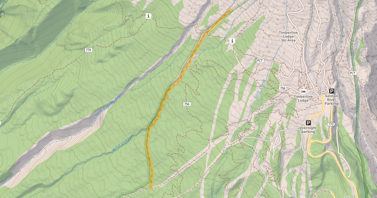 Map preview of Sand Canyon