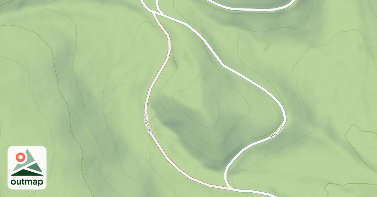 Map of (FDR) LICK CREEK