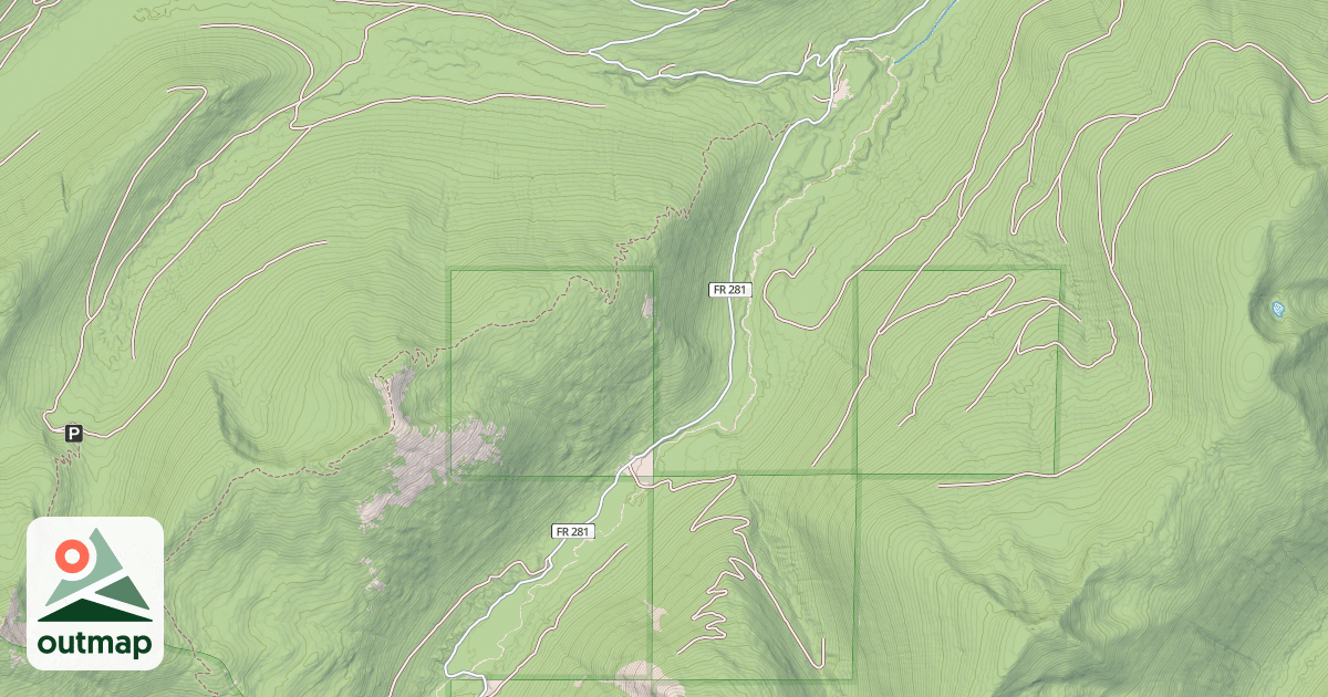Map of SMITH CREEK