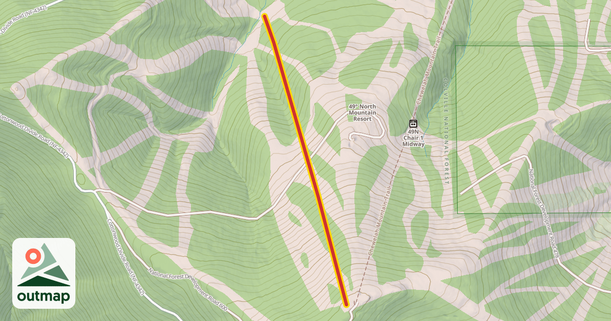 Map of Silver Lode #4