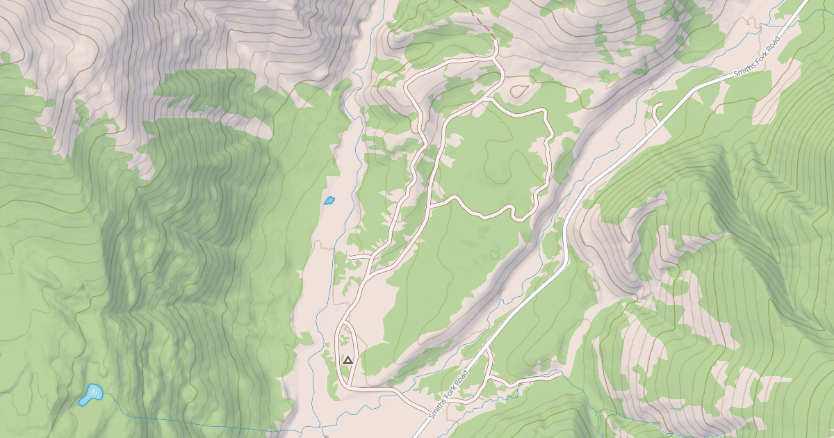 Map preview of HOLLOW CREEK