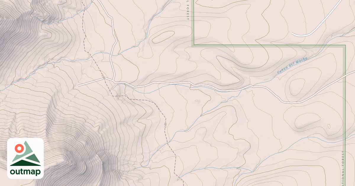 Map of 4018 E