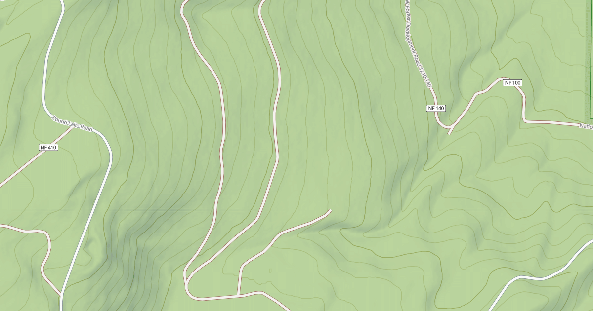 Map preview of USFS Motor Vehicle Use Map Roads {3B70031F-40D6-497F-9741-BBF8A7C3FC51}