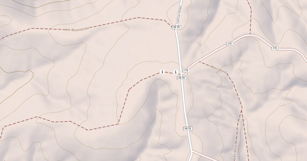 Map preview of USFS National Forest System Roads {B2C462DE-208D-44FD-81B5-D5369D9D5B12}