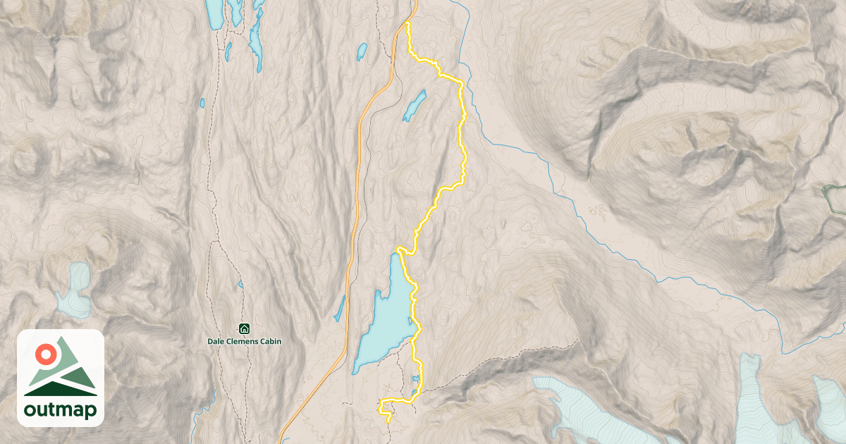 Map of Bear Lake Trail