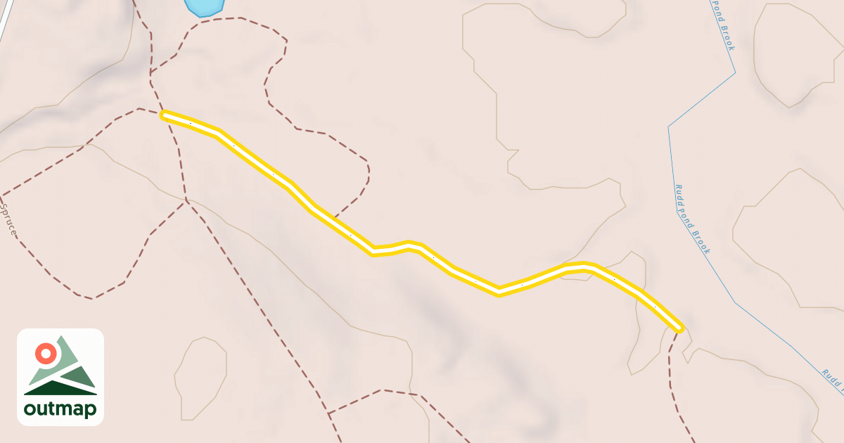 Map of Beaver Glide