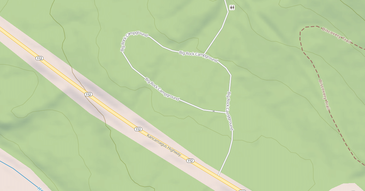 Map preview of BIG ROCK CAMPGROUND