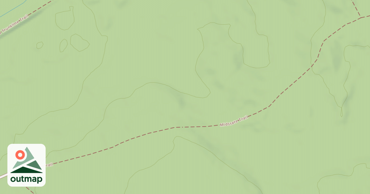 Map of Midstate Trail