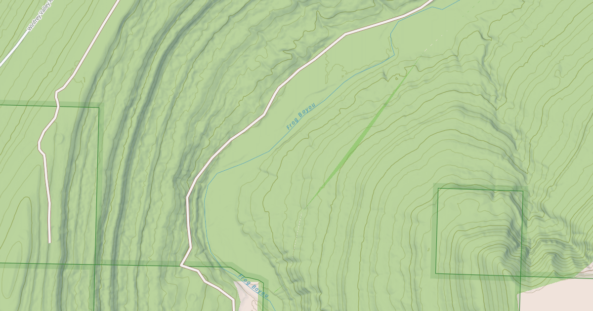 Map preview of USFS National Forest System Roads {B65AC474-7598-4797-87E2-CF0E4A0B0C32}