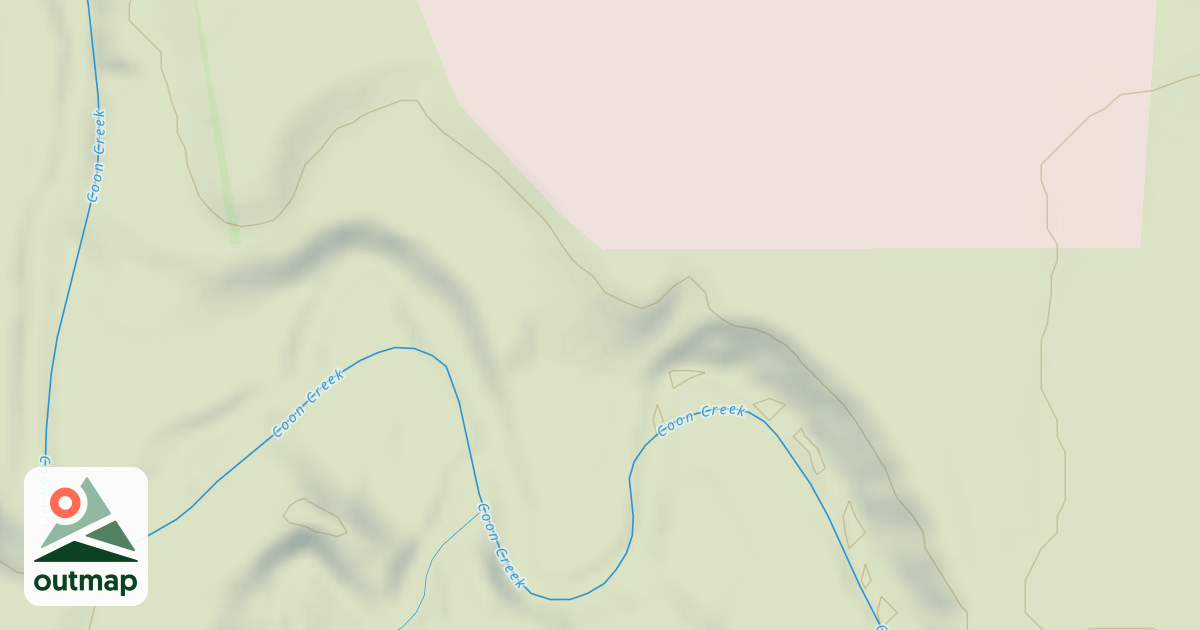 Map of Shady Oaks Native Prairie Adventure Trails