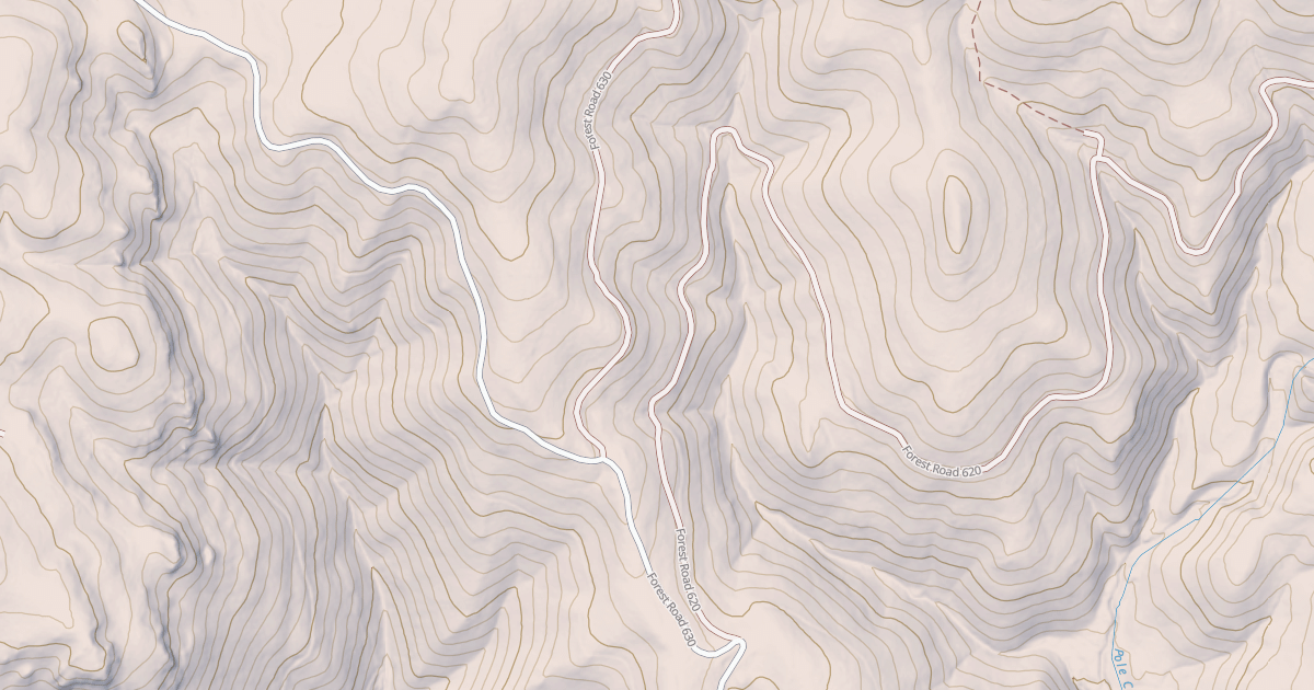 Map preview of USFS National Forest System Roads {8982B5BE-D559-4EAC-9905-86B0D375690E}