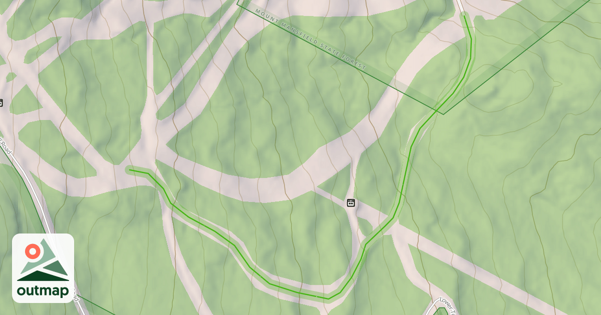 Map of Jake's Ride