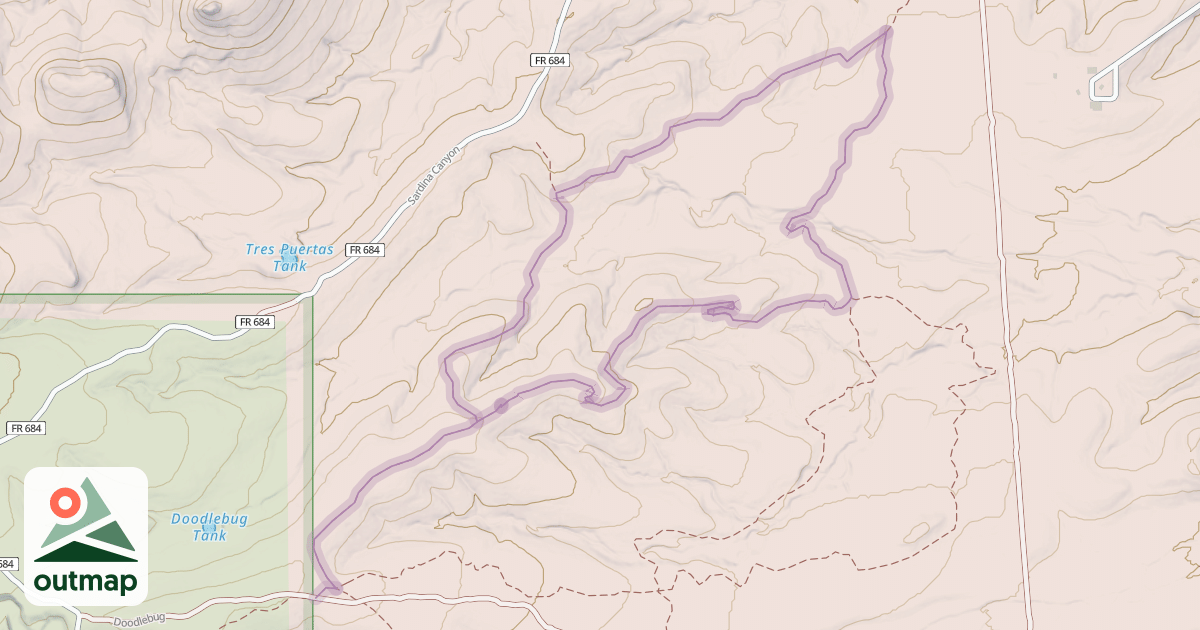 Map of Tubac Shakur SST
