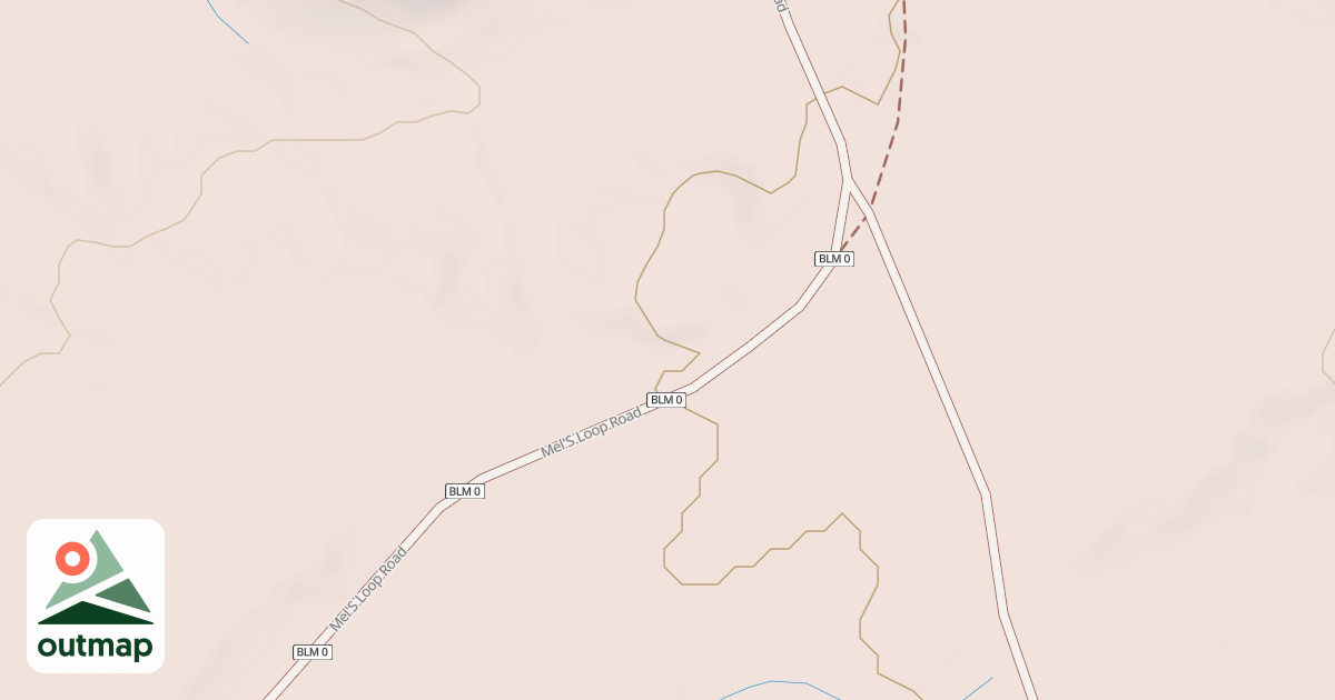 Map of BLM National GTLF Public Motorized Roads 2d5c44e6-4bca-4ae1-816f-4098d7b92516