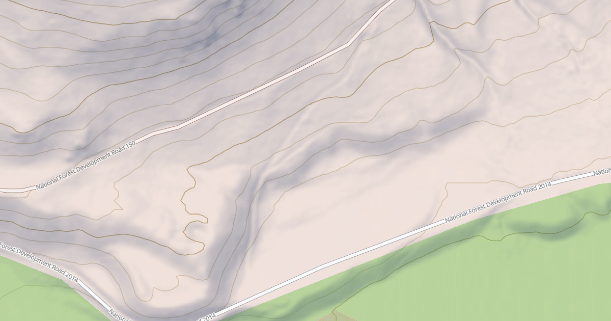 Map preview of USFS Motor Vehicle Use Map Roads {4EA270DE-65DD-449C-87B4-7D24247E121C}