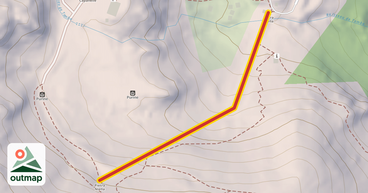 Map of Pietra Niella