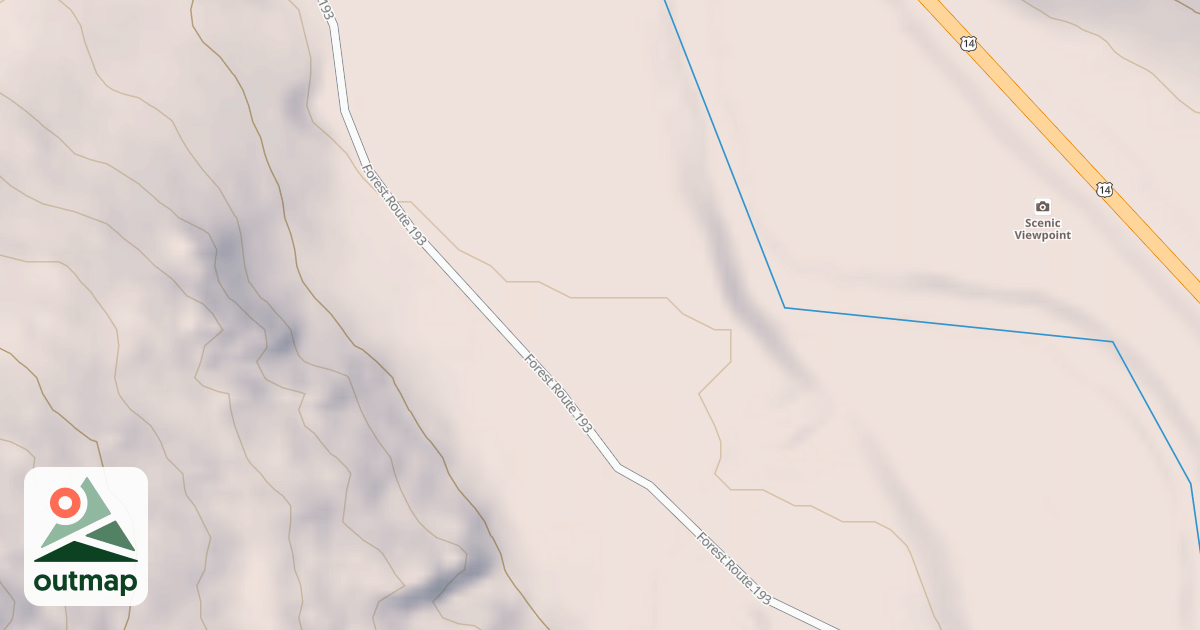 Map of SOUTH TONGUE BLOCK A LOT F