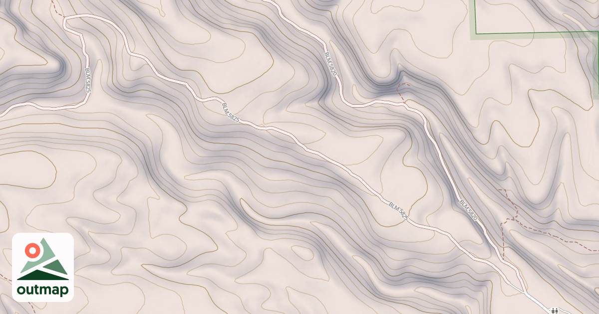 Map of BLM National GTLF Public Motorized Roads 763eb218-8267-4cfe-b550-588b16d158d9