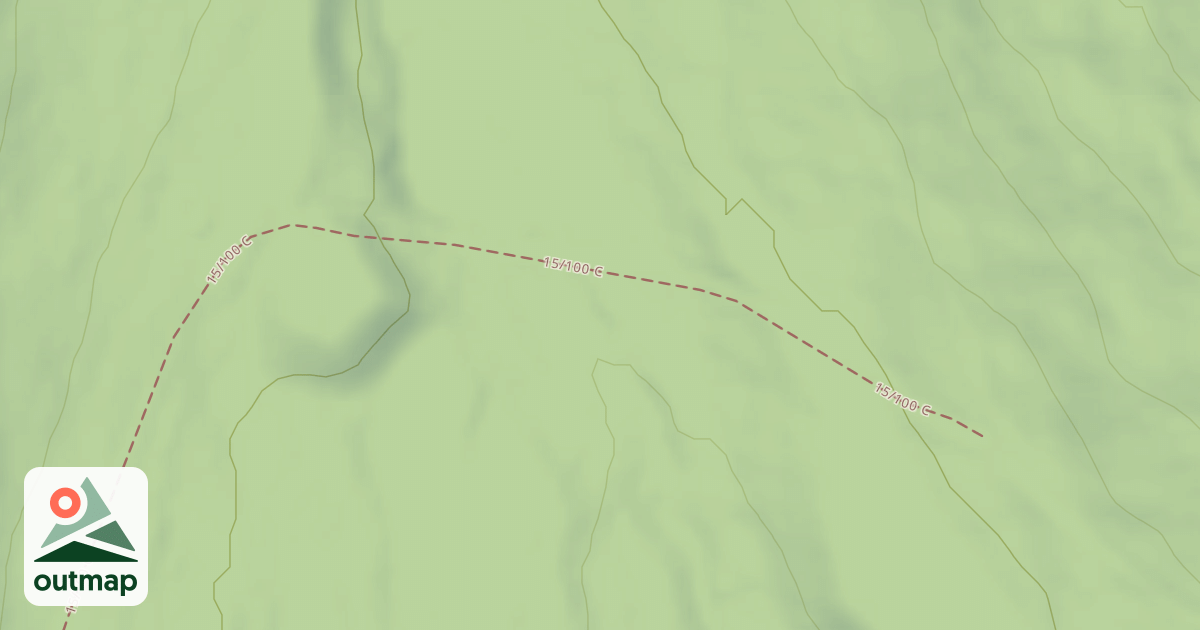 Map of 15/100 C