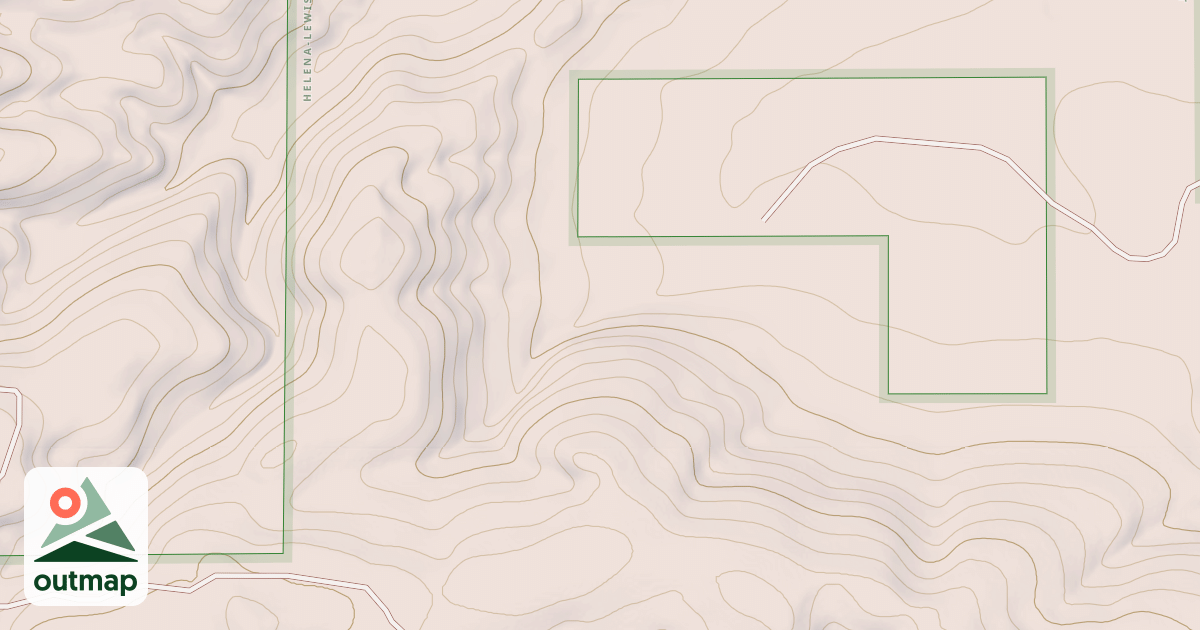 Map of BUFFALO SPRINGS