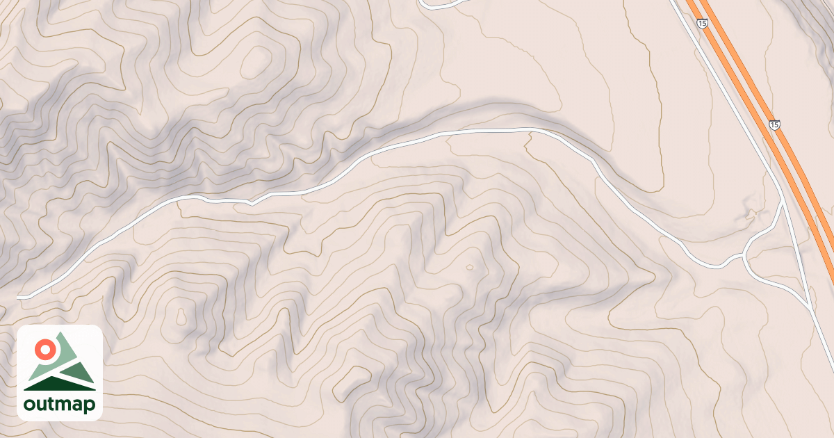Map of PICNIC HOLLOW