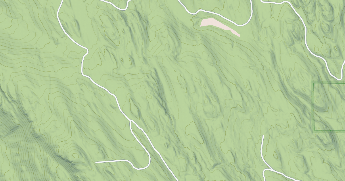 Map preview of CLIFF CREEK GUT