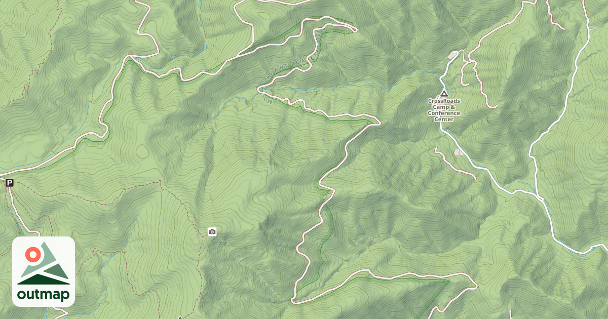 Map of COON BRIDGE