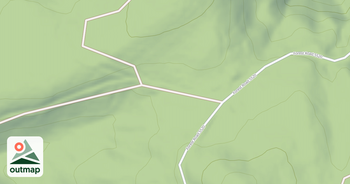Map of COON RIDGE