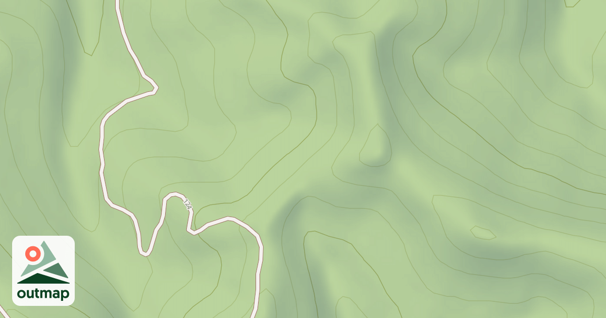 Map of White Sulphur Ohv Trail